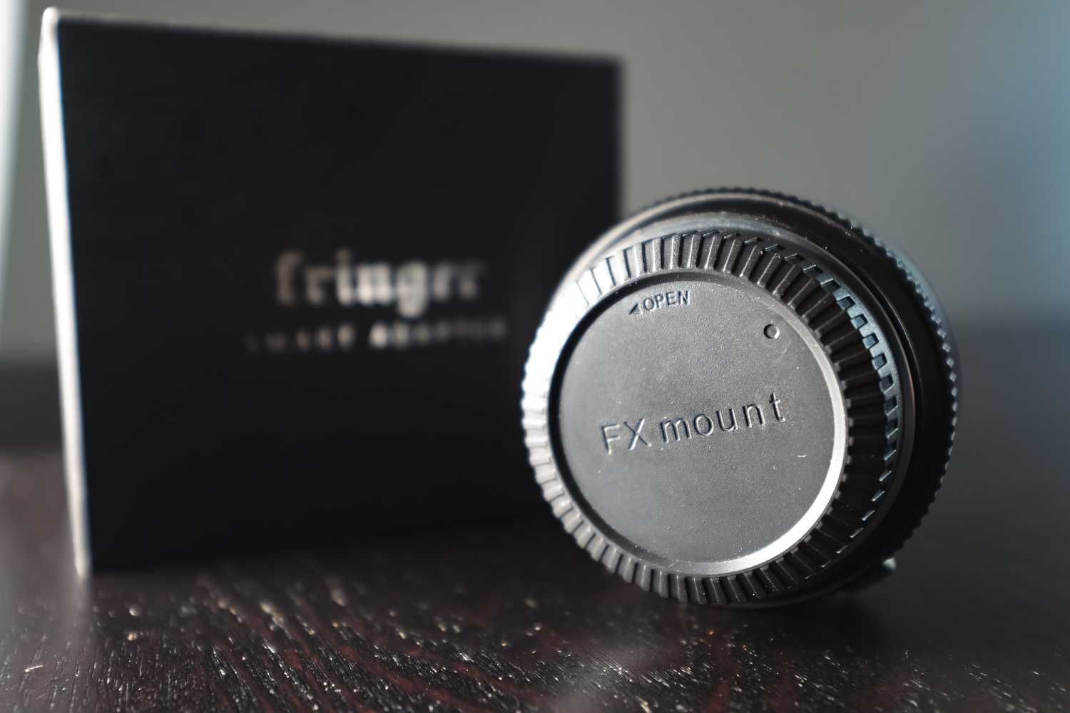 Adaptador Fringer EF-FX- Pro II (para objetivas Canon em câmaras Fuji)