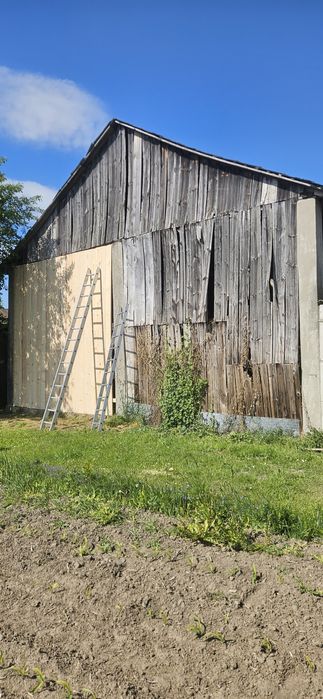 Stara Stodoła, Deski, Belki, Rozbiórka, Wymiana