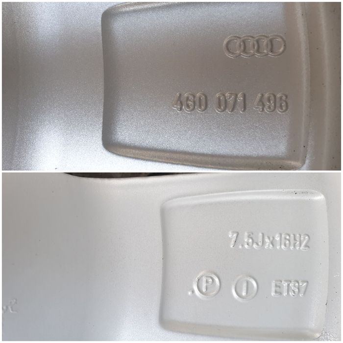 Koła zimowe Alu 16" Audi A6 C7 225/60/16 5x112 BdbStan Oryginalne
