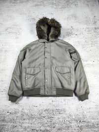 Kurtka Woolrich bomber ocieplana gorpcore cyber y2k r. M/L