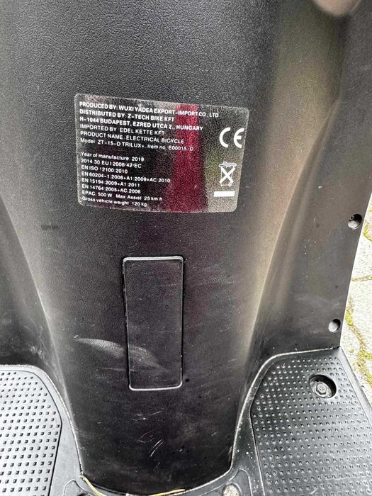 Skuter wózek elektryczny dla seniora / osoby z niepełnosprawnością