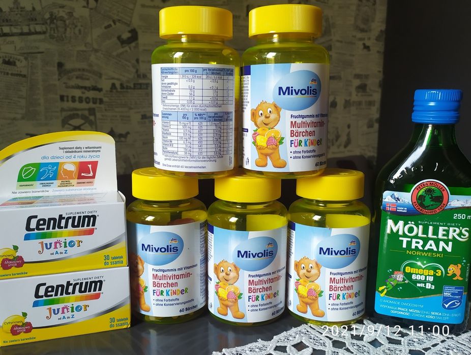 Дитячі мультивітамінні комплекси та Омега з США та Європи