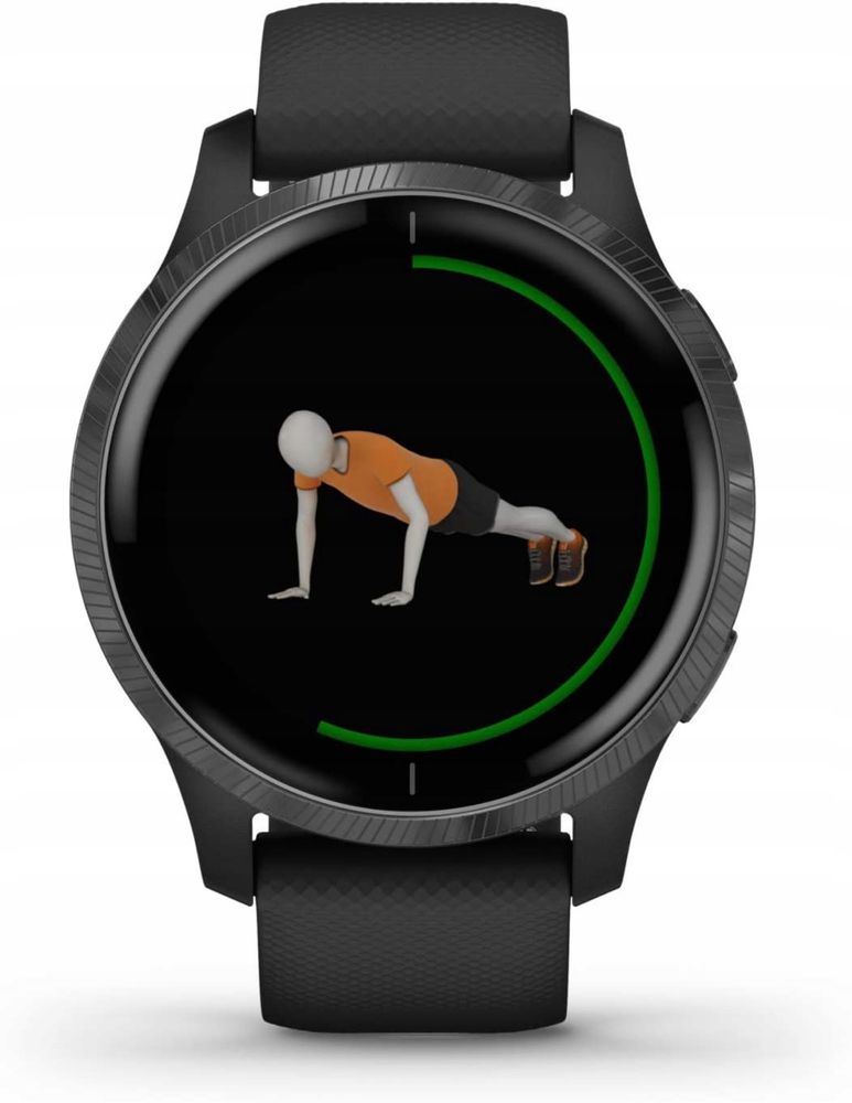 Zegarek sportowy Garmin Venu Czarny