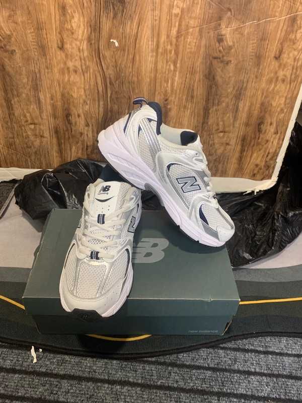 New Balance530_White Sneakersy Damskie_Moda Solidne 39.5