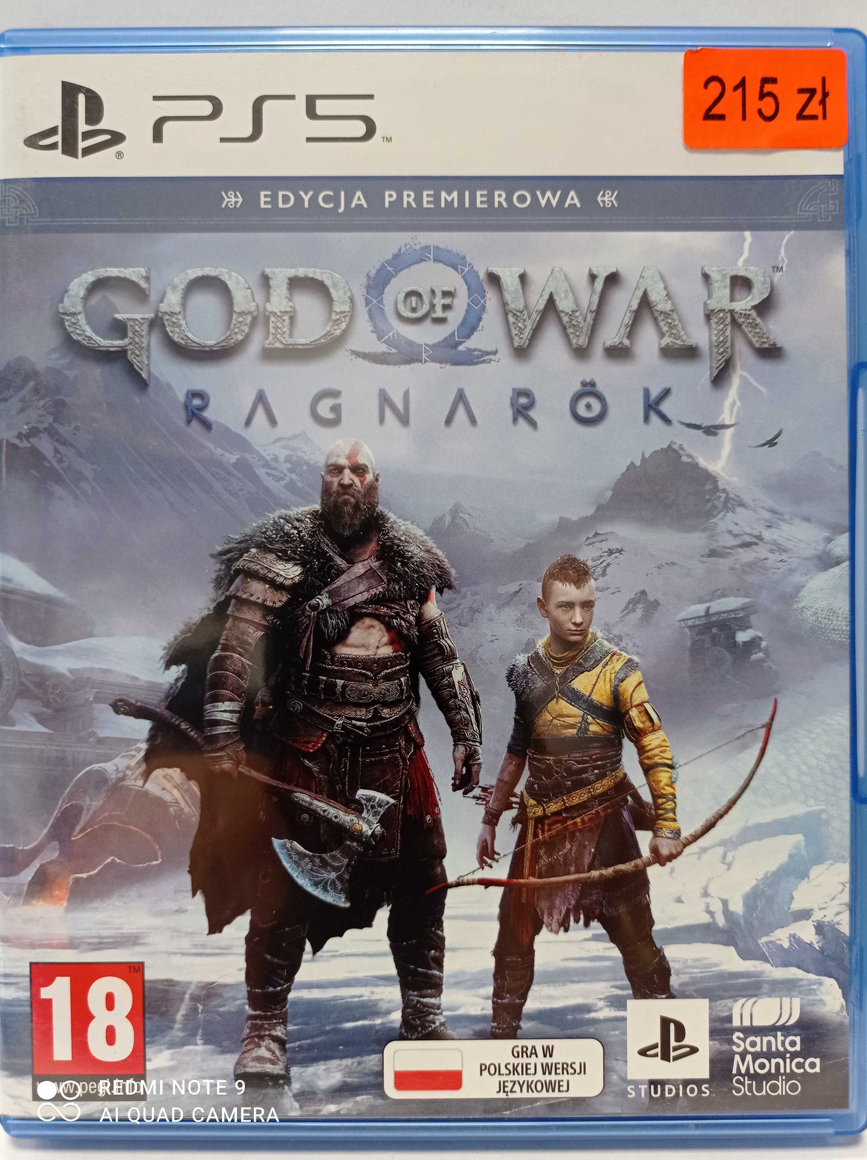 God Of War Ragnarok gra  na ps5 (grywanda.pl)