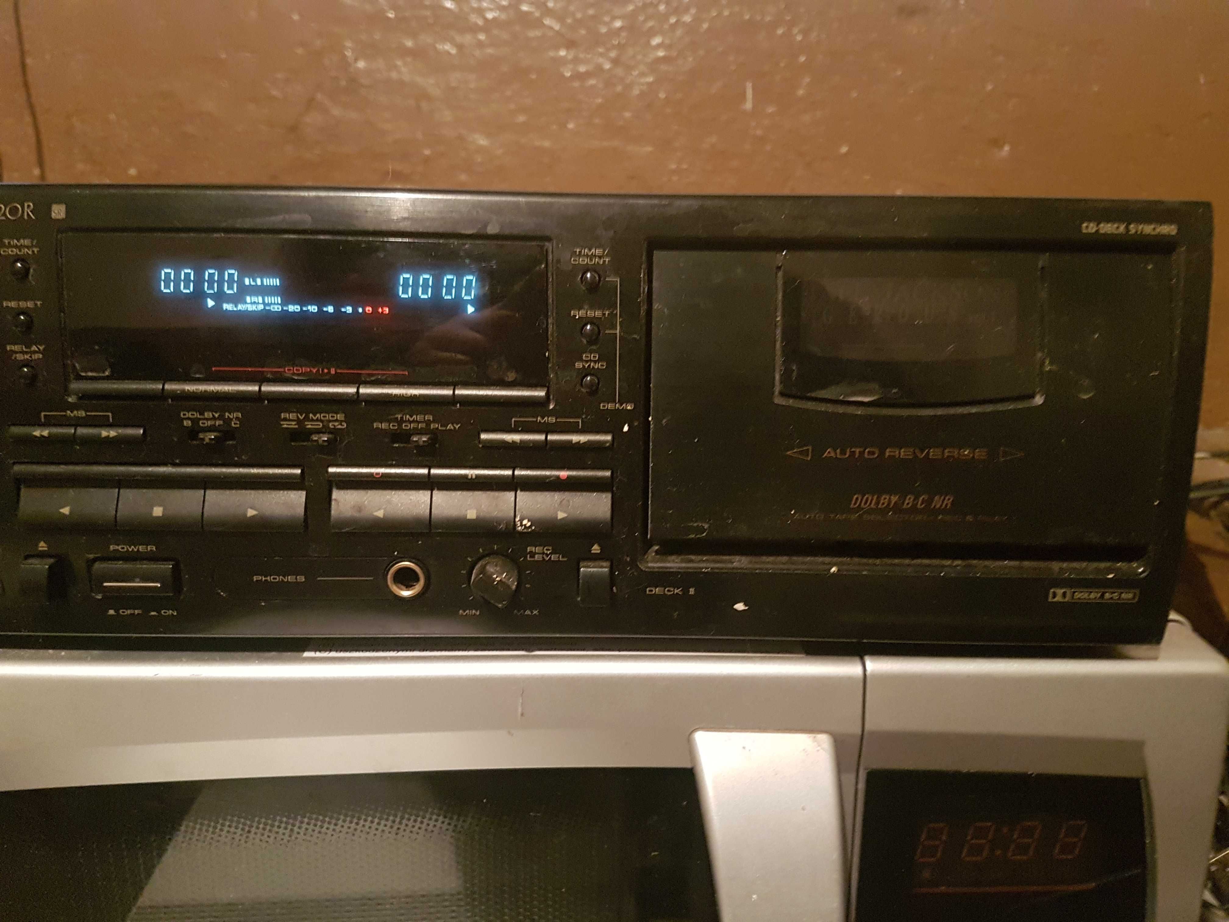 amplituner JVC-RX616RBK ( do naprawy lub na części  )