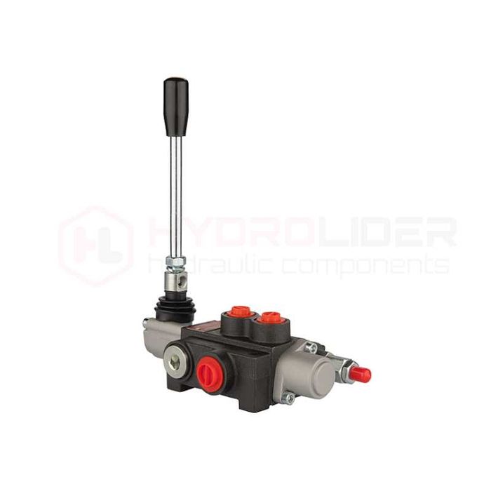 Rozdzielacz hydrauliczny 1 sekcyjny 40 l/min P40 sterowany dźwignią