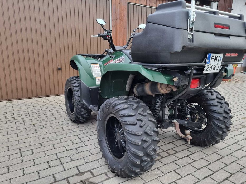 Yamaha grizzly 700 fuel injection 2012 rok, homologacja, kat B.