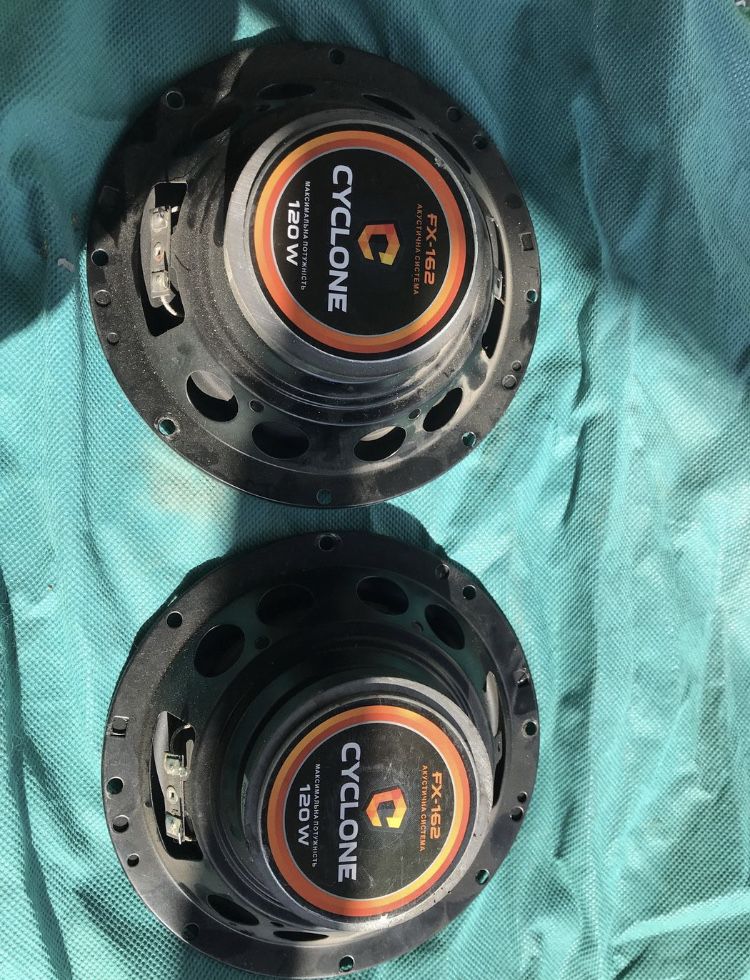 Автомобільна акустична система CYCLON FX-162 (16 см) (120вт)
