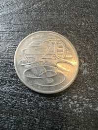Монета 20 центов Австралия 2004