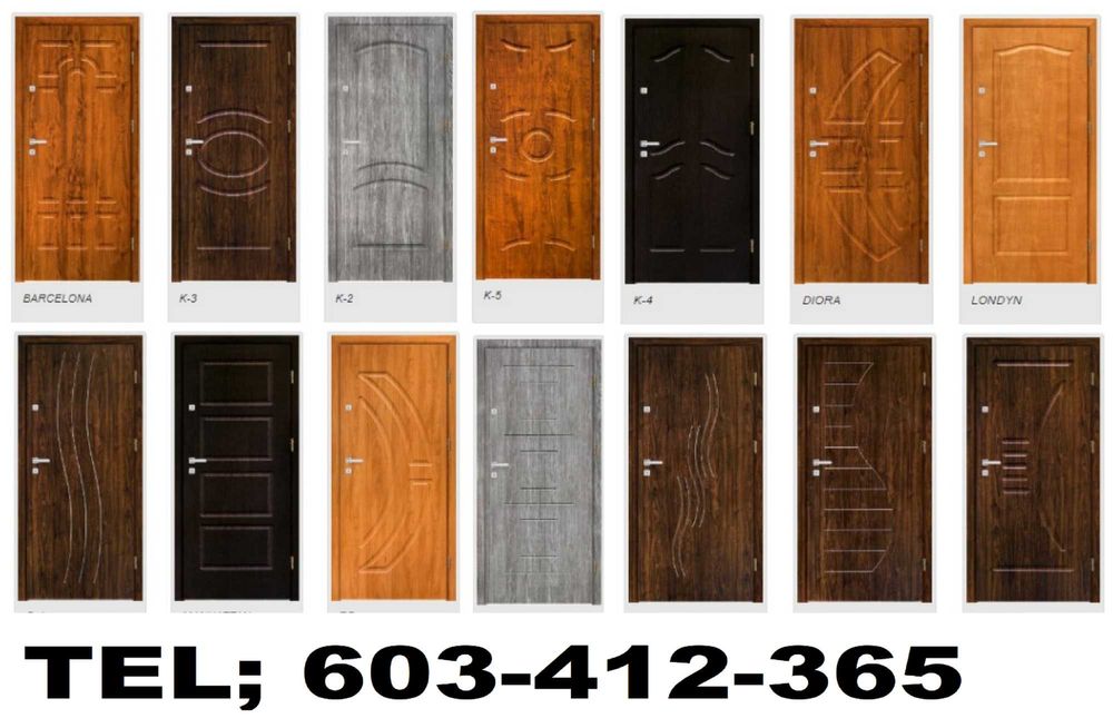 Drzwi ZEWNĘTRZNE z montażem WEJŚCIOWE ,antywłmaniowe akustyczne