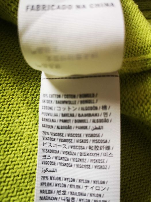 Hollister sweterek neon limonka 36