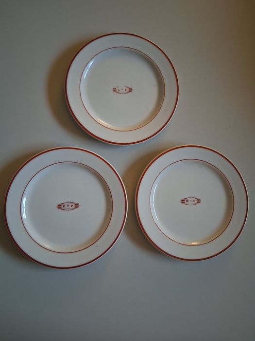 Prato Antigo Logotipo da RTP - VINTAGE