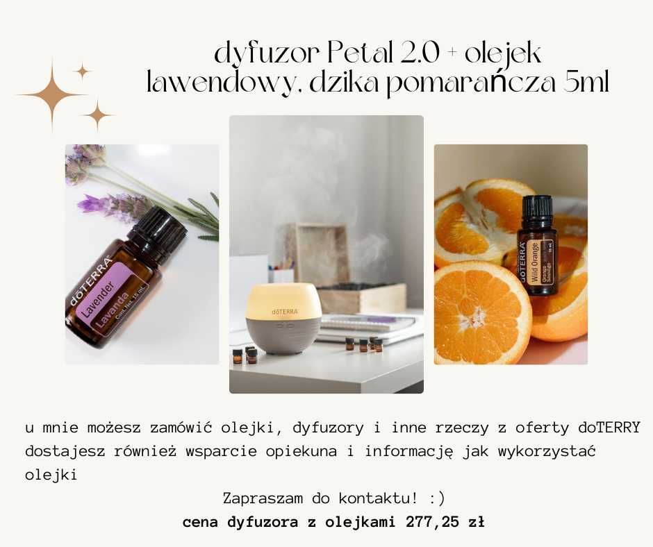 Dyfuzor Petal 2.0 + olejki