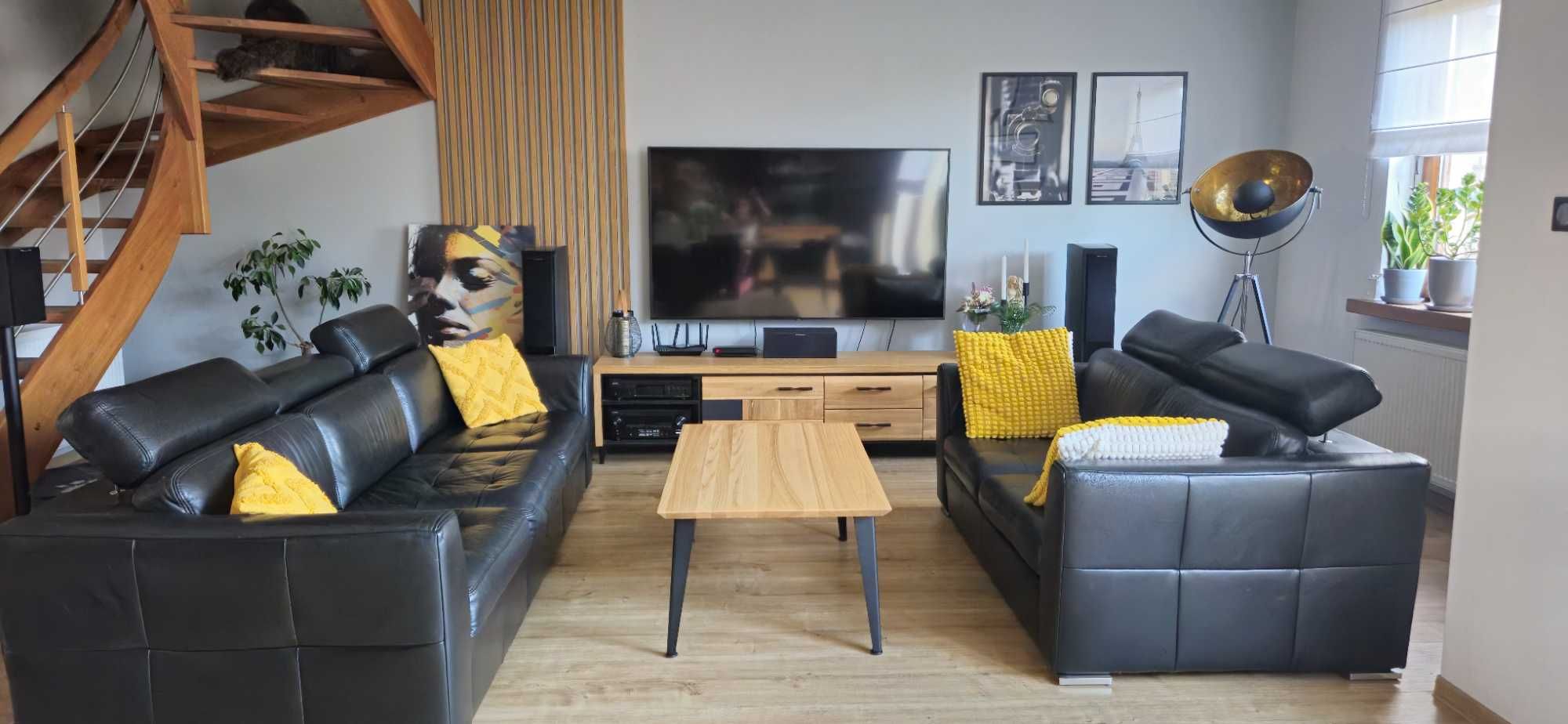 Sofa rozkładana 2F Katalia skóra gruba prestige Bydgoskie Meble