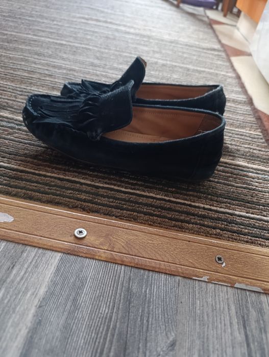 Туфлі, мокасини, лофери замшеві