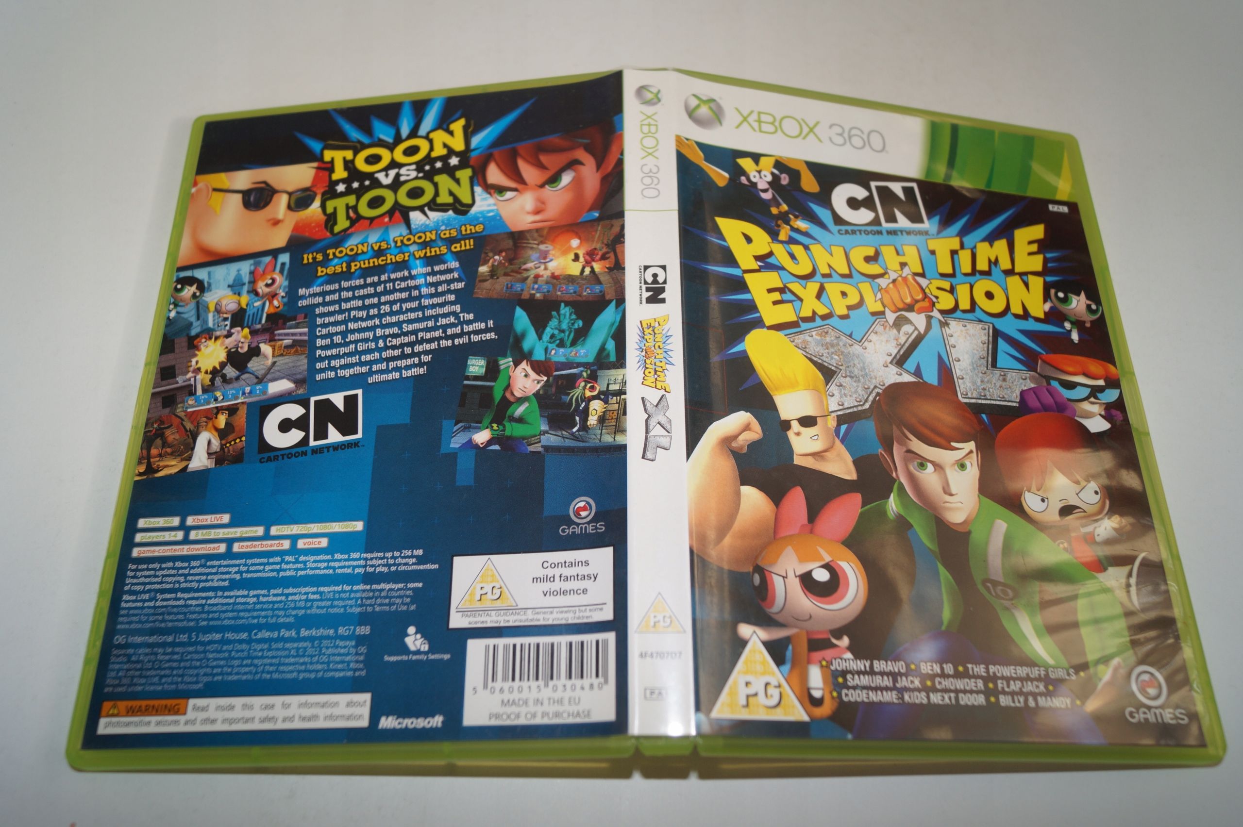 Xbox 360 Cartoon Network: Punch Time Explosion Microsoft Xbox 360