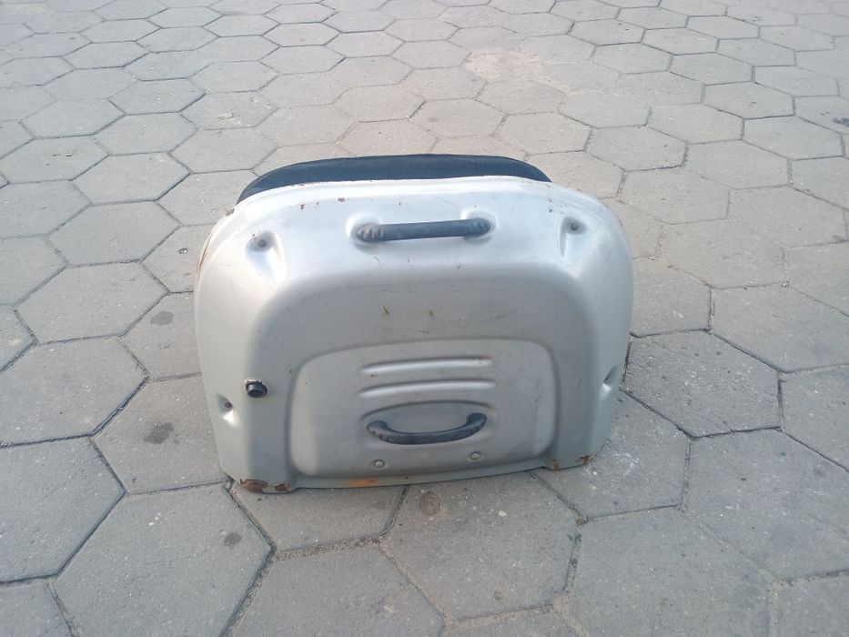 Kosiarka traktorek kosz mtd gutbrod yard man cub cadet white silver