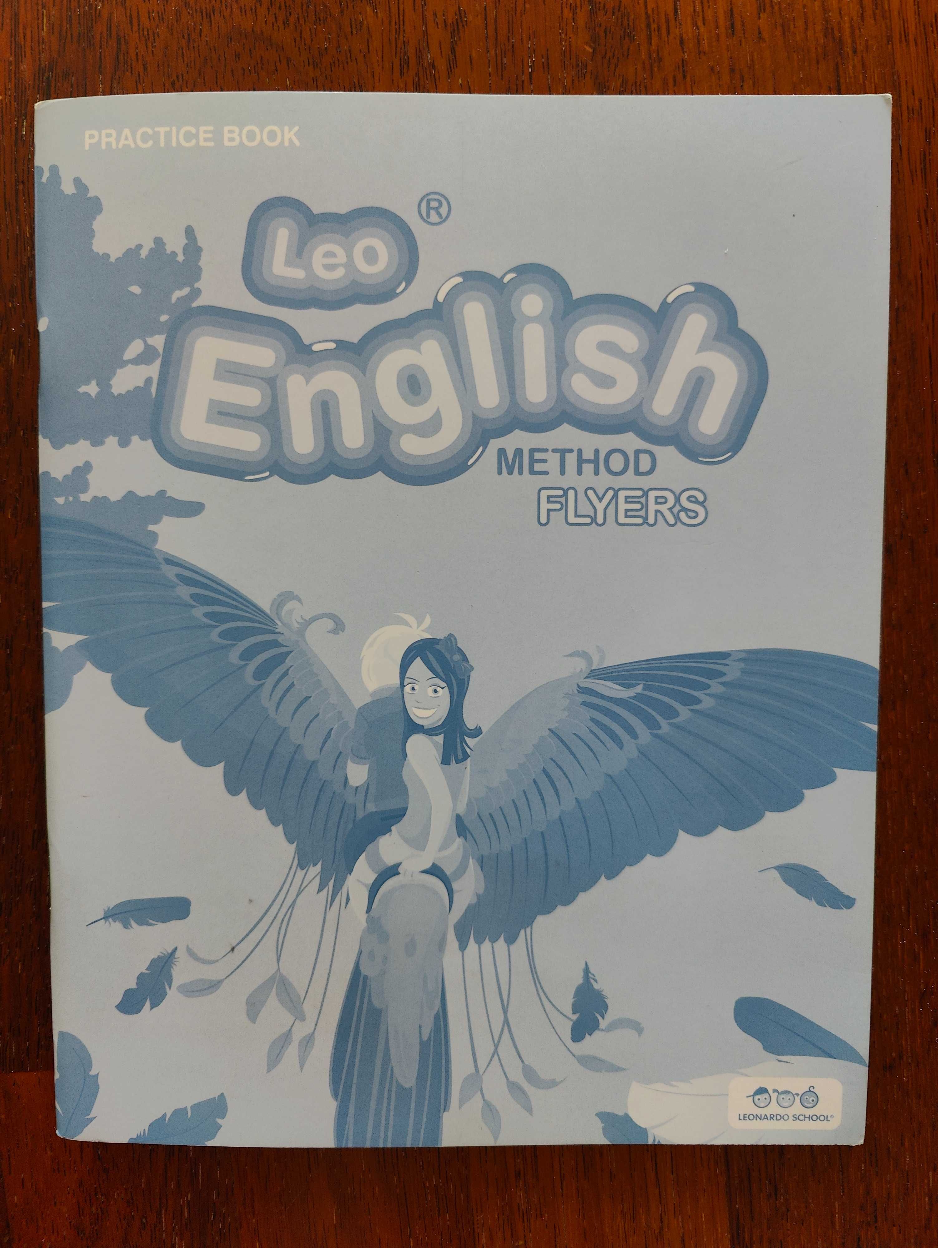 Leo English Method flyers practice book Leonardo school