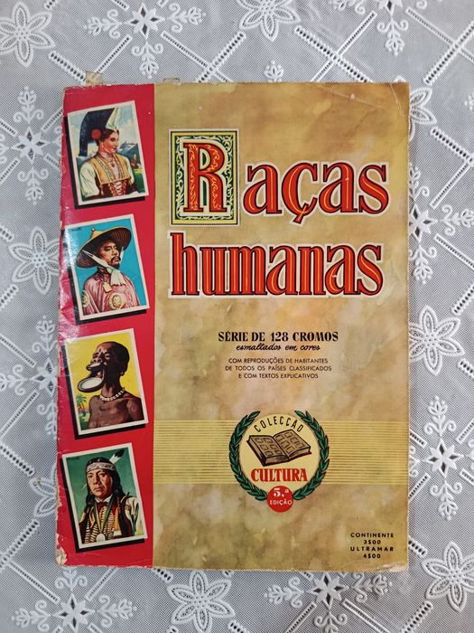 Caderneta Raças Humanas 5  Edição