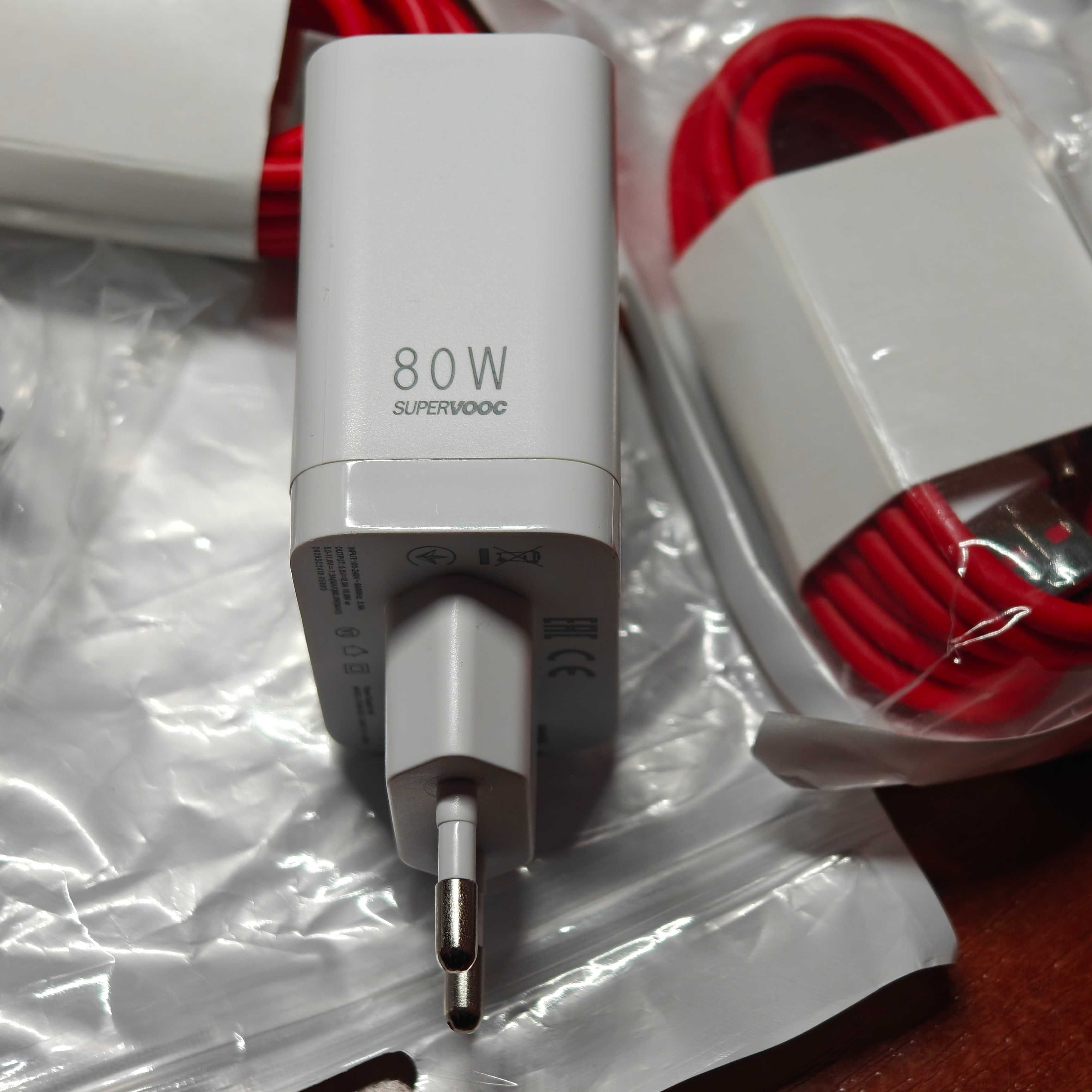 OnePlus supervooc 80w, warp charge 30w 65w