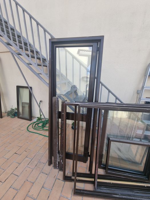 Janelas e portas em alumínio