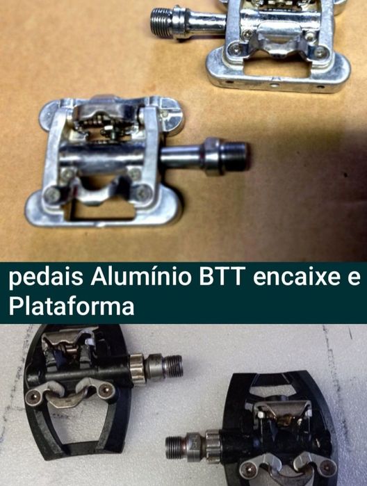 J-Bikes Pedais BTT plataforma e encaixe Shimano xt Syncros