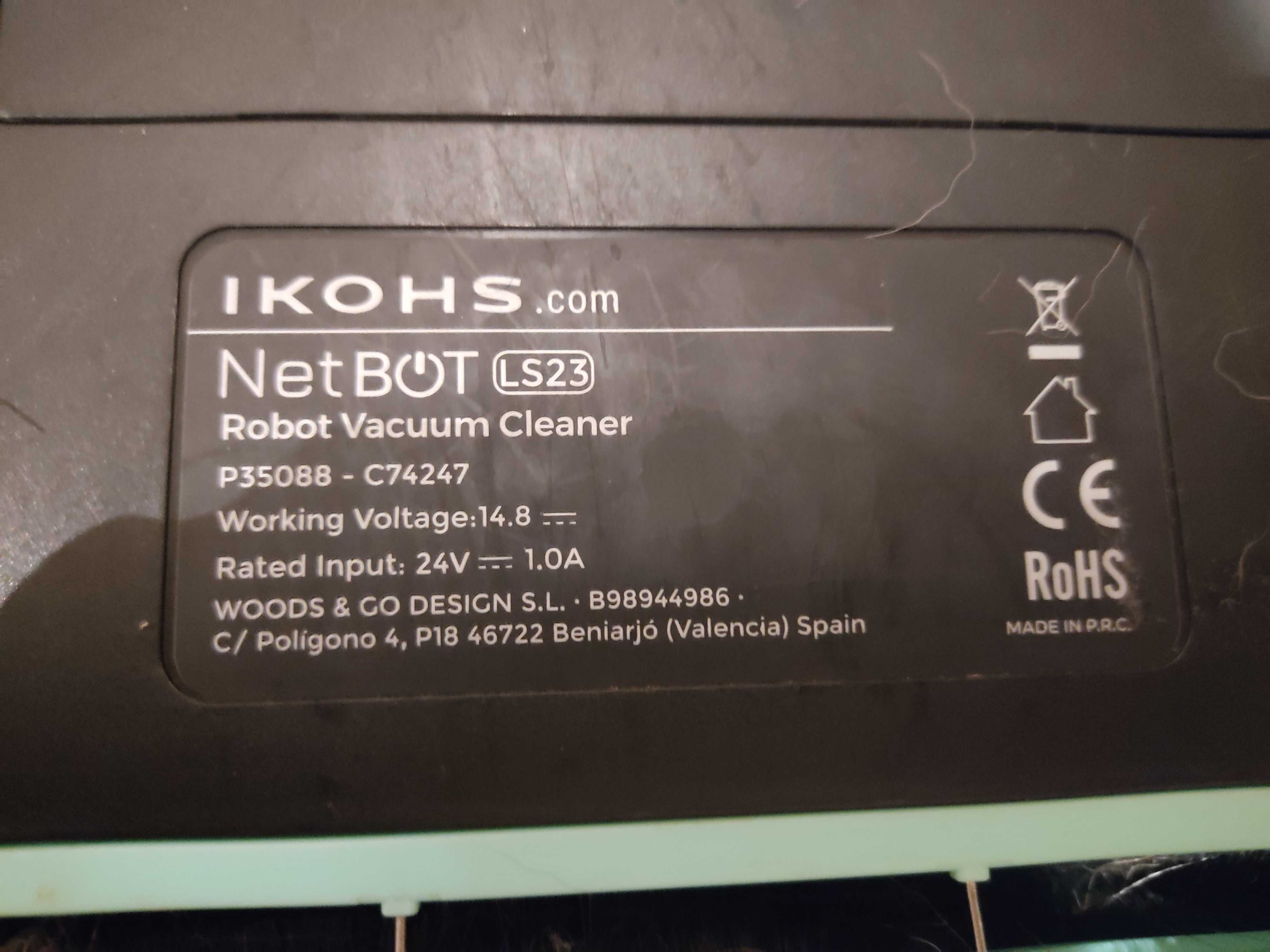 Robot Aspirador Olhos Netbot LS23