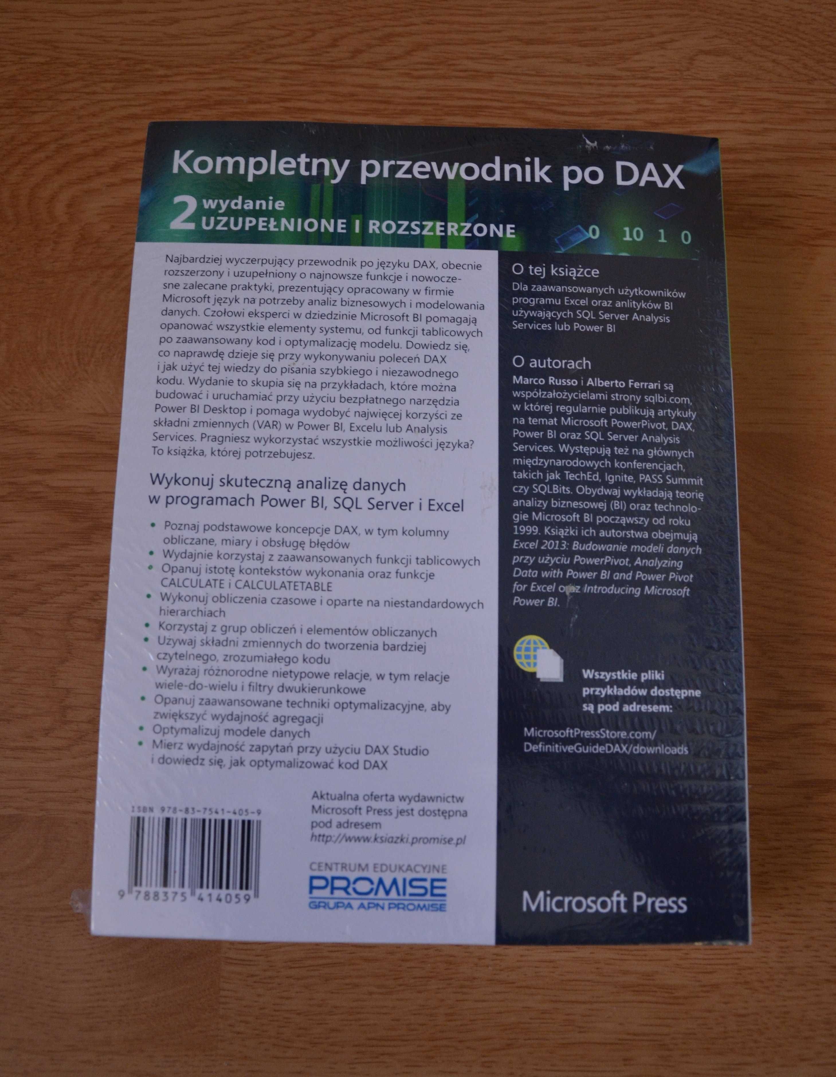 Książka - Kompletny Przewodnik Po DAX - Marco Russo, Alberto Ferrari