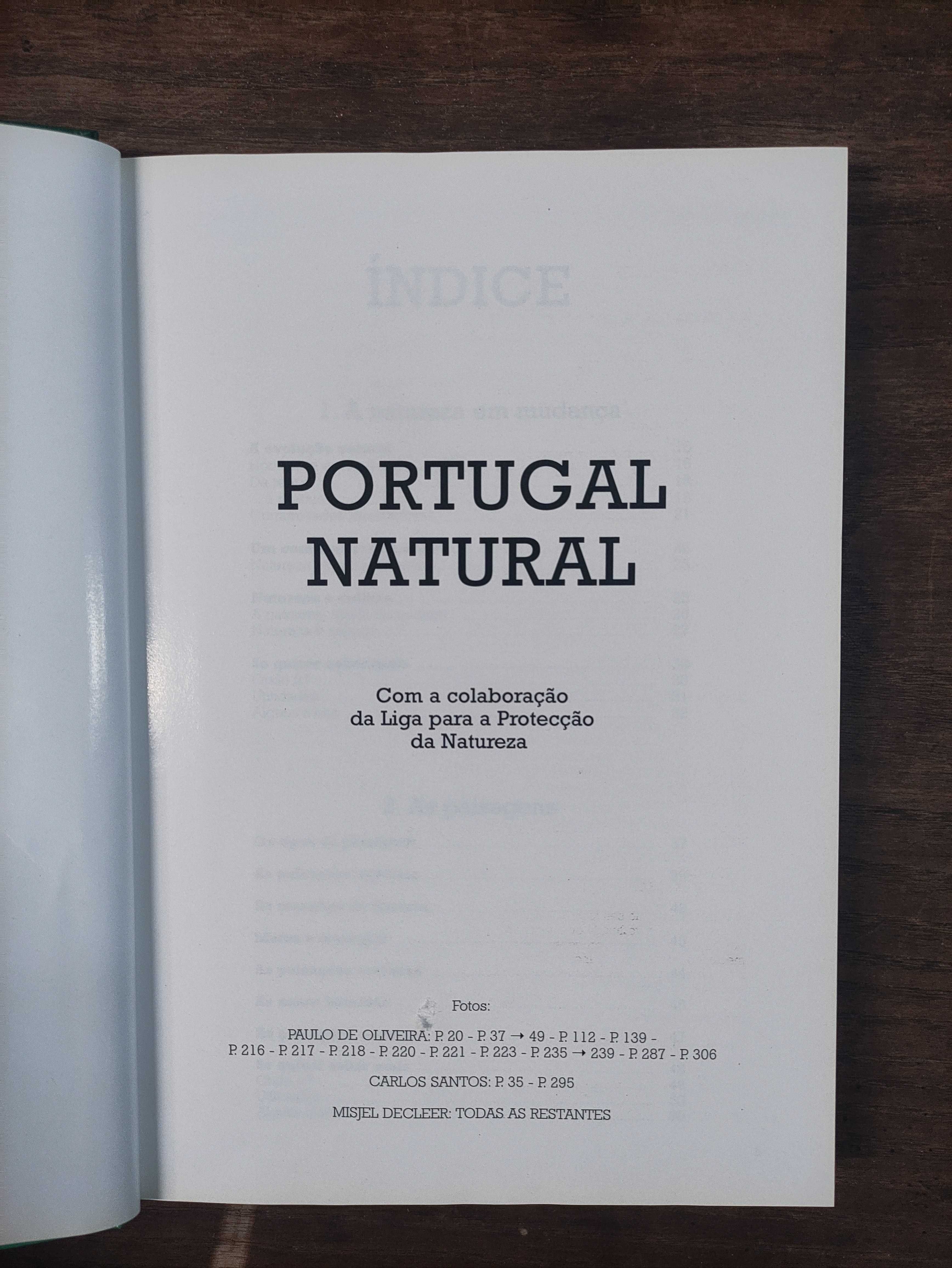 Livro "Portugal Natural"