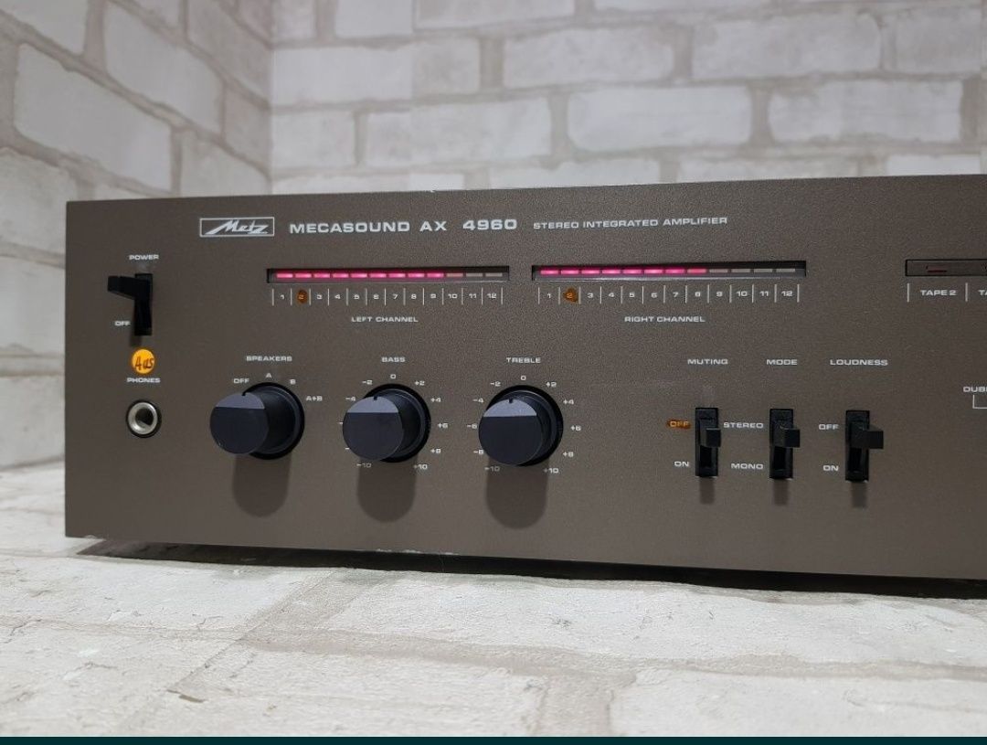Стерео підсилювач METZ  Mecasound AX 4960,*2x80 Вт,б/у з Німеччини+1