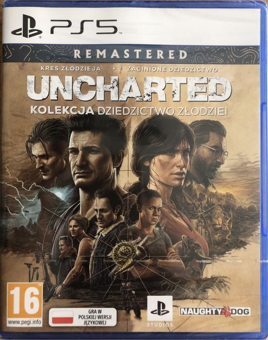 Uncharted Kolekcja Dziedzictwo Złodziei PS5