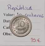 10 centavos 1921 soberba