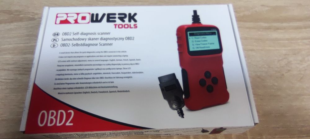 Samochodowy tester diagnostyczny OBD2