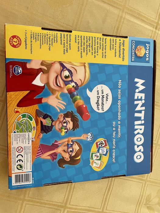 Jogo infantil Mentiroso COMO NOVO