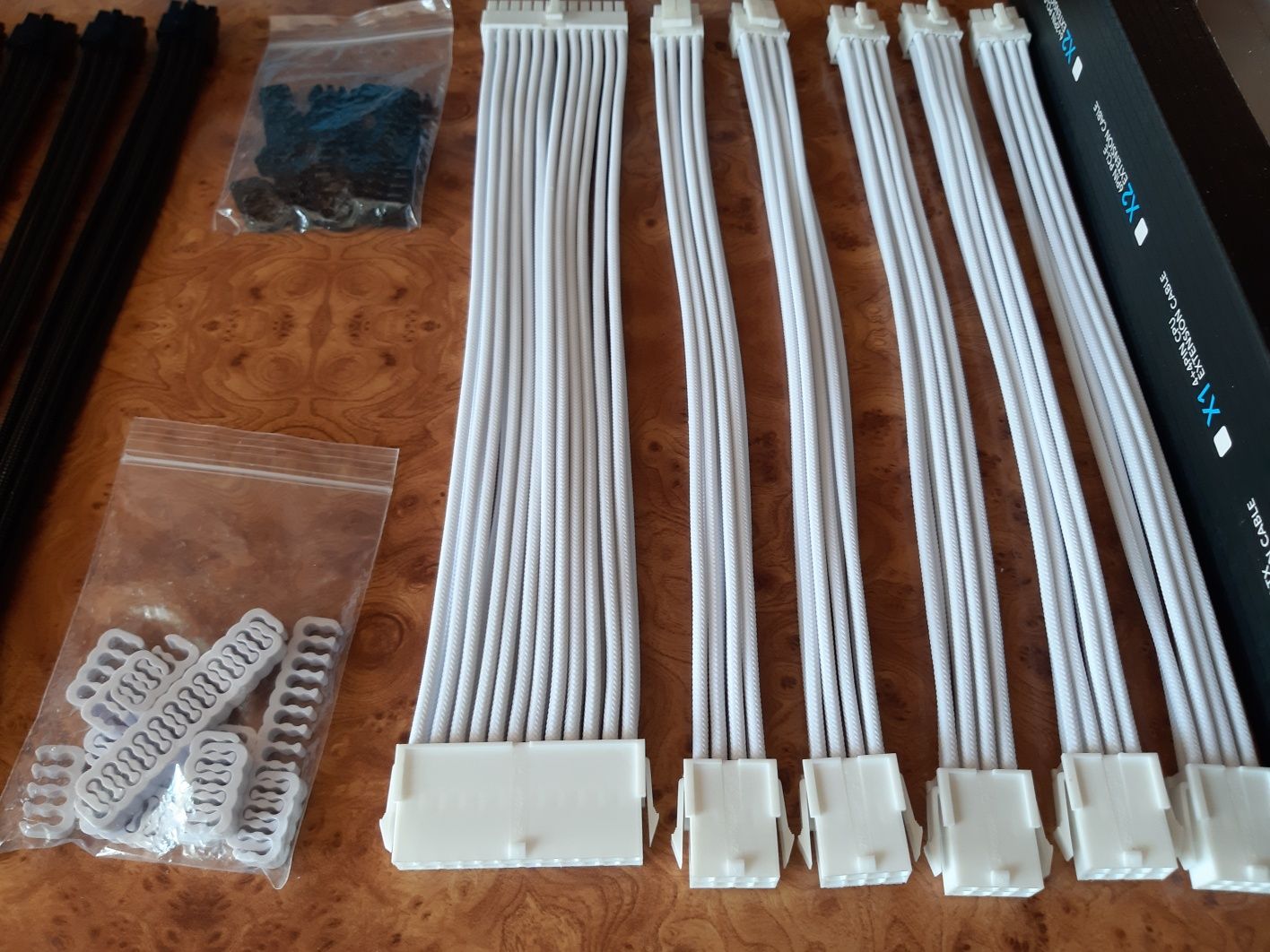 Кастомные кабеля для блока питания kit набор ATX/PCI-E/CPU x6