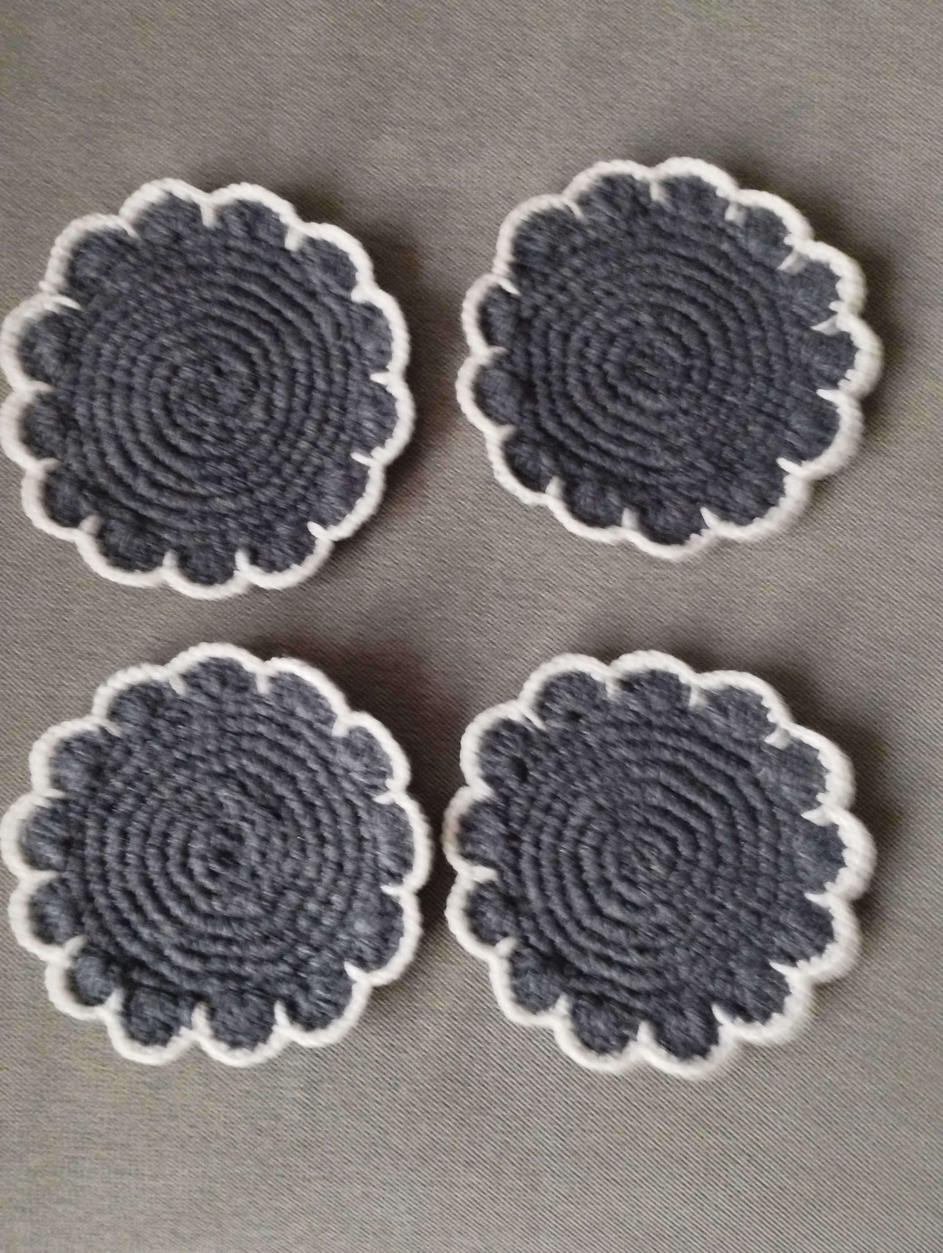 podkładki pod kubki - handmade