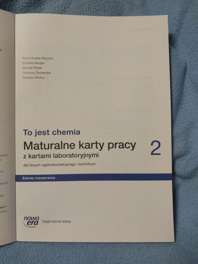 To jest chemia 2 podręcznik plus karty maturalne