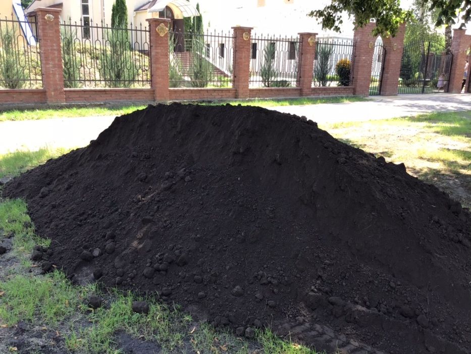 Чернозем плодородный, торф