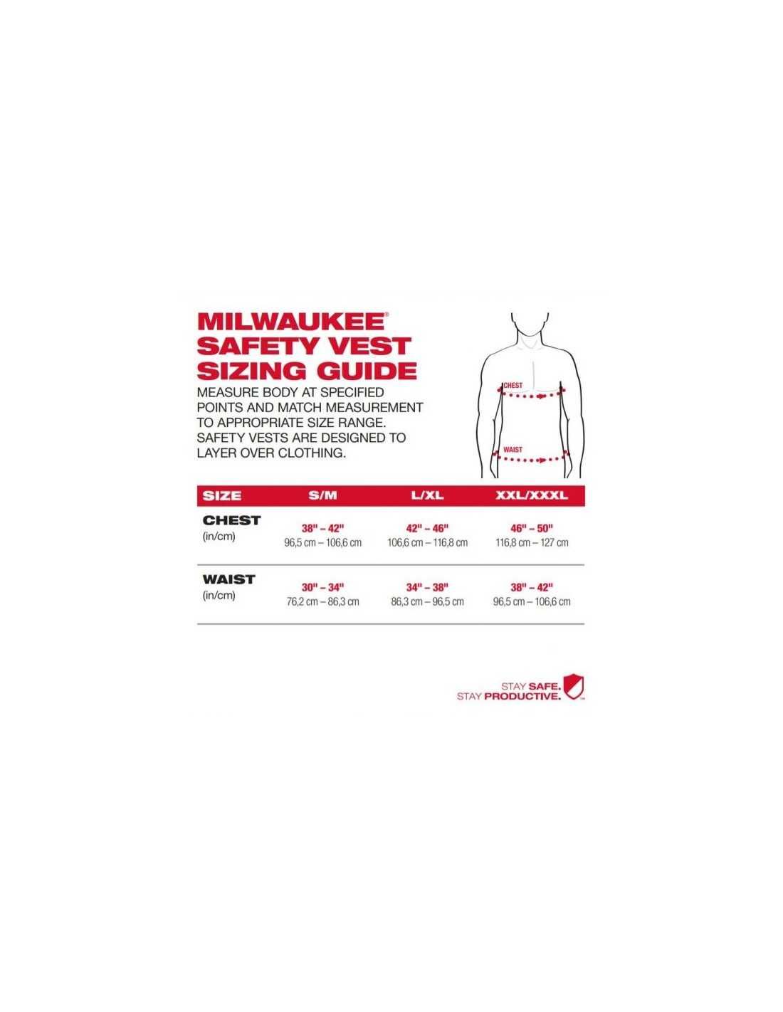 Colete segurança alta visibilidade Milwaukee Premium L/XL