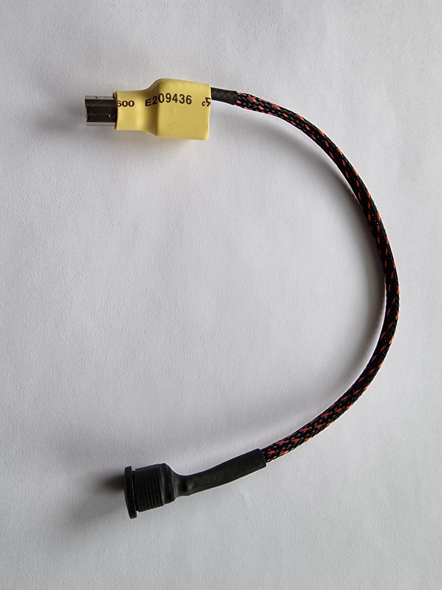 USB-B Adapter Cable for DC 5.5 / 2.1mm Female Power Supply