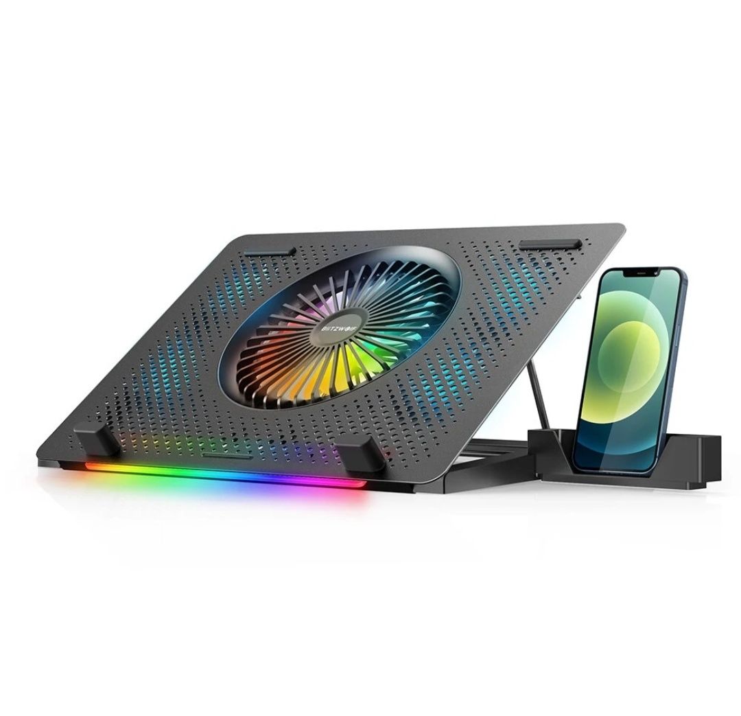 Base Inclinável RGB para Portátil BlitzWolf BW-HS1 Nova a Estrear