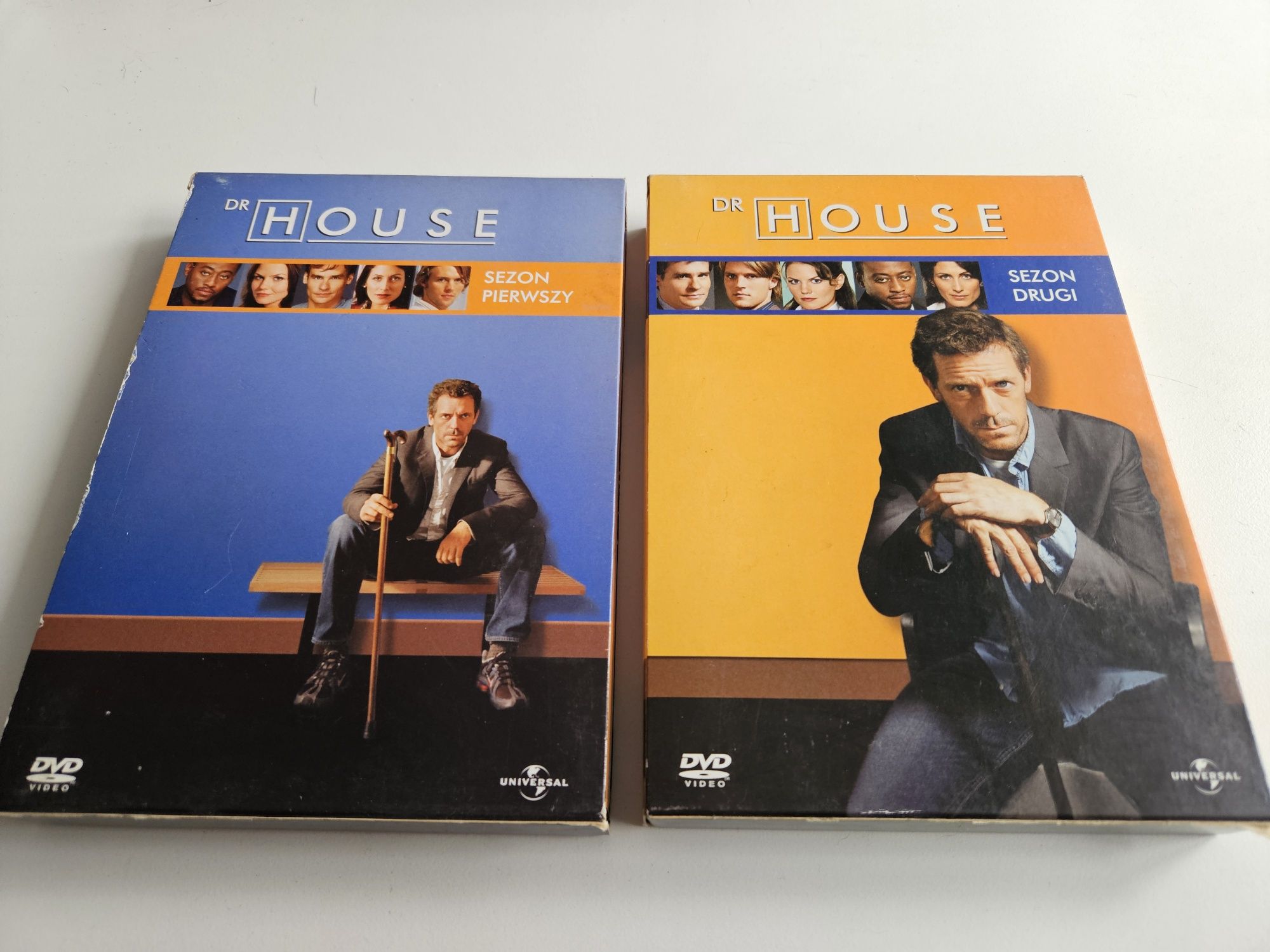 Dr. House Sezon 1 i 2 - kompletme wydania DVD.