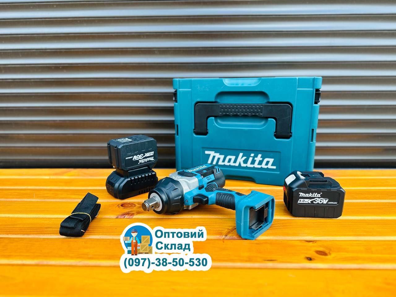 Акумуляторний Гайковерт Makita DTW 1650 Винтоверт безщітковий 36V 9Ah