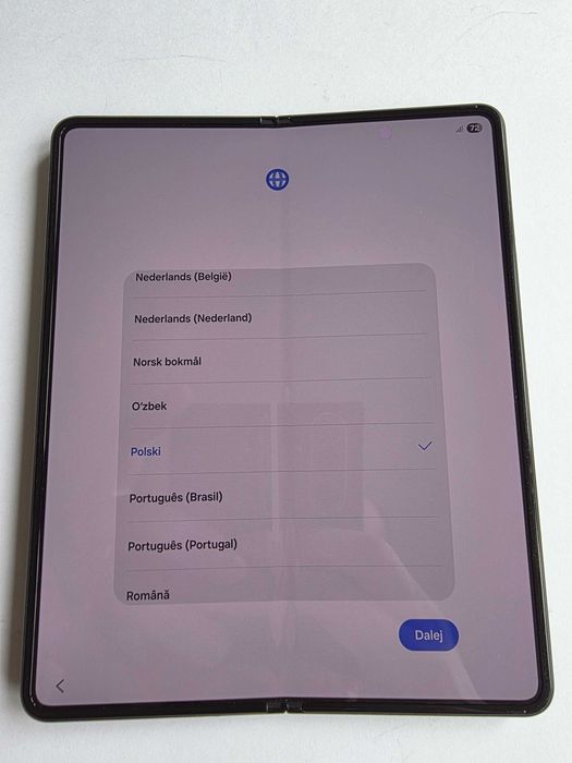 Smartfon Samsung Galaxy Z Fold3 12 GB / 512 GB 5G czarny