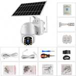 KAMERA SOLARNA obrotowa SIM GSM 4G podgląd na telefonie monitoring