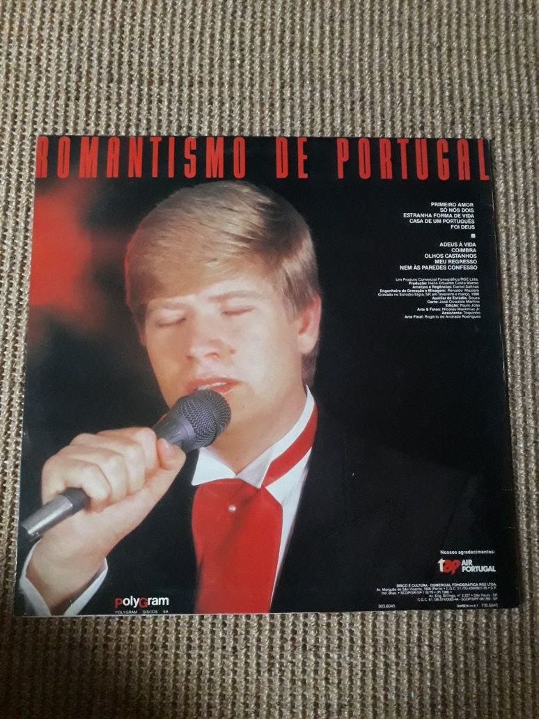 Roberto Leal - Romantismo de Portugal (1986) vinil