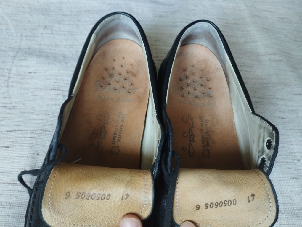 Туфлі ортопедичні з натуральної шкіри Finn Comfort (Німеччина) р 41