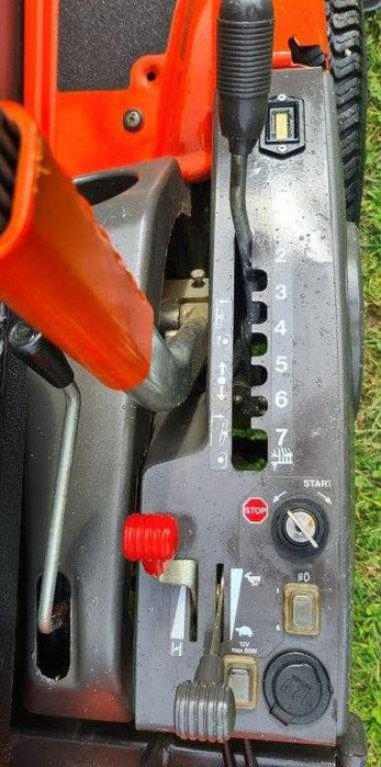 Traktorek odśnieżarka kosiarka Husqvarna RIDER PR 17 AWD Lemiesz Pług