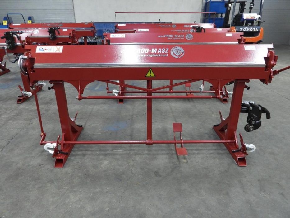 Zaginarka Red-Plus 2200/08 Nowa Mocna Mobilna Giętarka Do Blachy